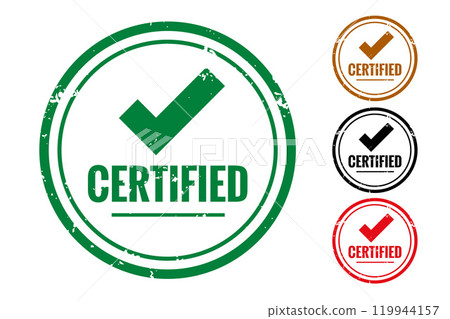 certified check quality label or rubber stamp set certified check quality label or rubber stamp set 119944157
