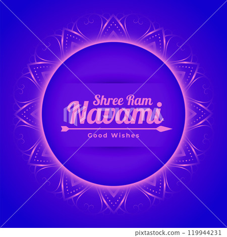 ram navami decorative festival card design ram navami decorative festival card design 119944231