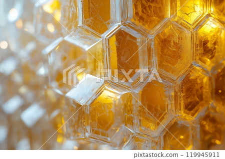 Crystals sparkle in the light. Mineral formations. Crystals sparkle in the light. Mineral formations. 119945911