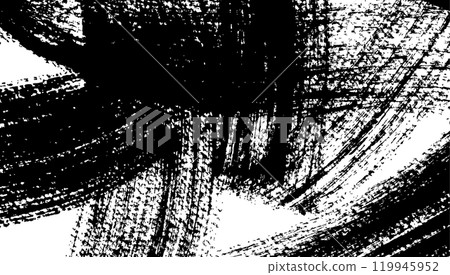 Abstract punk background with halftone and distressed noise effect. Texture with brush strokes for grunge. vector illustration isolated 119945952