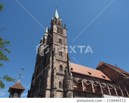 St Lorenz church in Nuernberg 119946515