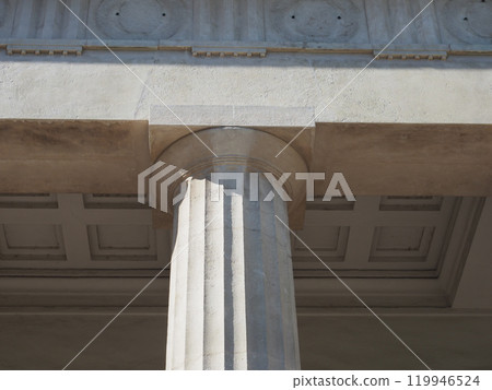 doric column architectural element 119946524