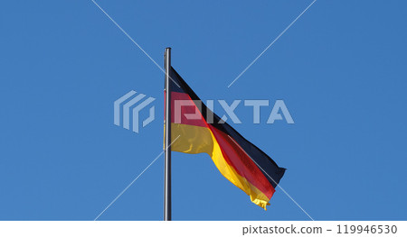German flag of Germany 119946530