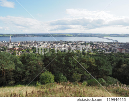Aerial view of Dundee from Law hill Aerial view of Dundee from Law hill 119946633