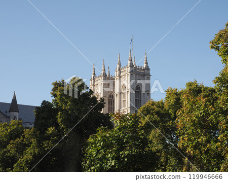 Westminster Abbey church in London 119946666