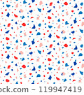 seamless pattern with confetti and confetti 119947419