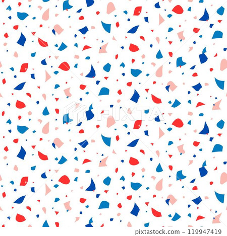 seamless pattern with confetti and confetti 119947419