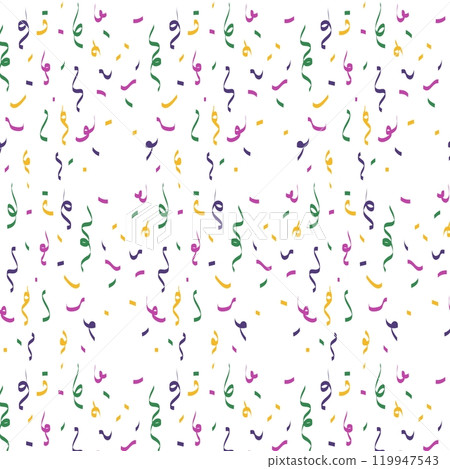 seamless pattern of colorful flowers on dark pink 119947543