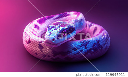 Snake illustration 119947911