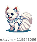 Pomeranian Pixel 119948066