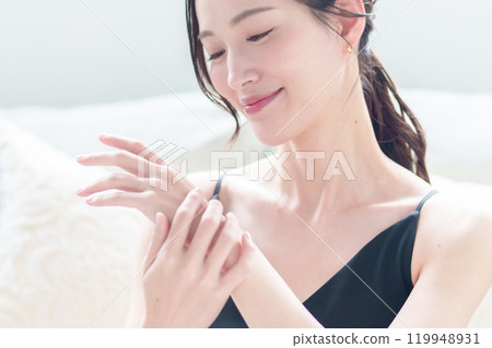 女性手部護理皮膚護理 119948931