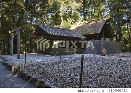 Ise Grand Shrine, Inner Shrine, Kazehinomiya Shrine, Ise City, Mie Prefecture Ise Grand Shrine, Inner Shrine, Kazehinomiya Shrine, Ise City, Mie Prefecture 119949981