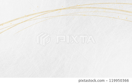 Silver background with gold lines and texture (abstract) 119950366