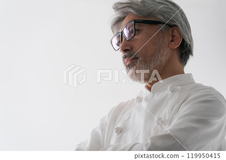 Male cock making arms 119950415