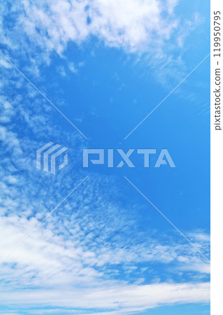 Autumn sky and clouds 119950795