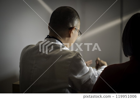 Man doing precision work Man doing precision work 119951006