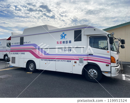 Mobile health checkup vehicle 119951524