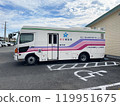 Mobile health checkup vehicle 119951675