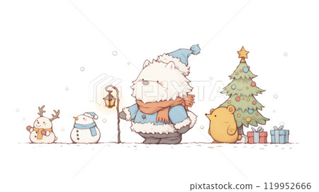 Bear Santa Claus Bear Santa Claus 119952666