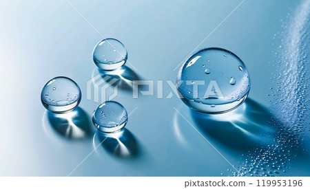 四個透明水滴 119953196