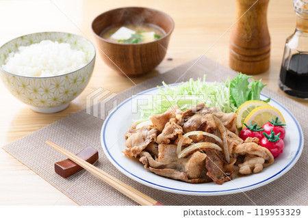 烤豬肉薑 119953329