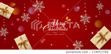 Christmas present vector material Christmas present vector material 119953768
