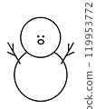 Snowman 119953772