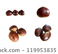 Autumn taste: Chestnut collection 119953835