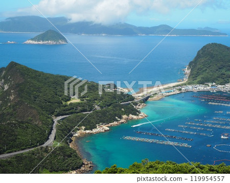 從Odo山天文台看見的柏島 從Odo山天文台看見的柏島 119954557