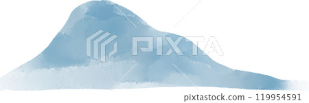 水墨畫風格的山背景圖 水墨畫風格的山背景圖 119954591