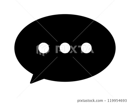 Message icon (comment mark) 119954693
