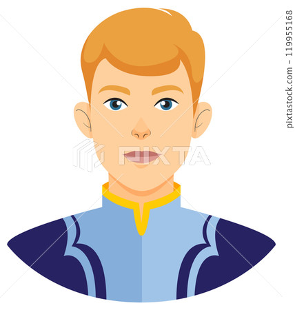 Young Prince in Royal Attire Young Prince in Royal Attire 119955168