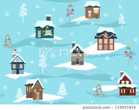 建築無縫模式<聖誕節> F-2 建築無縫模式<聖誕節> F-2 119955954