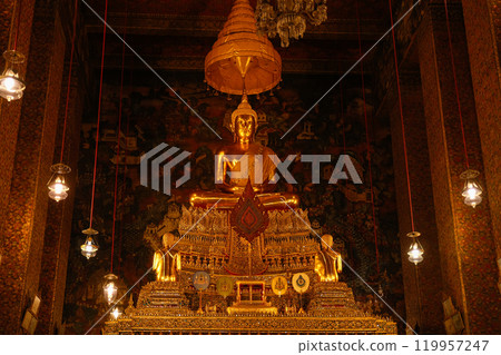 Thailand Buddha statue Reclining Buddha Temple (Wat Pho) 119957247