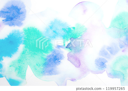 Abstract Watercolor Texture with Blue and Purple Shades Abstract Watercolor Texture with Blue and Purple Shades 119957265