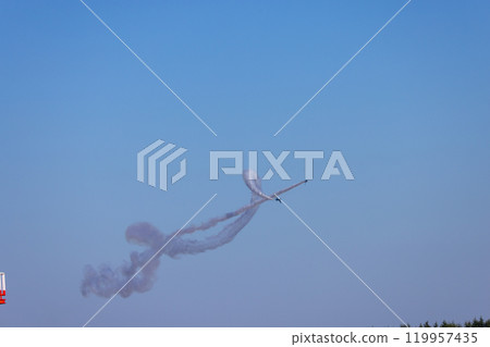 Blue impulse, corkscrew 119957435