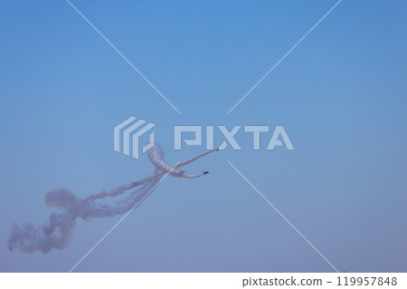 Blue impulse, corkscrew 119957848