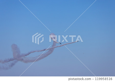 Blue impulse, corkscrew Blue impulse, corkscrew 119958516