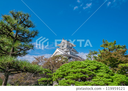 Nagahama City Toyo Park, castle tower-style structure, Nagahama Castle History Museum, Nagahama City, Shiga Prefecture Nagahama City Toyo Park, castle tower-style structure, Nagahama Castle History Museum, Nagahama City, Shiga Prefecture 119959121