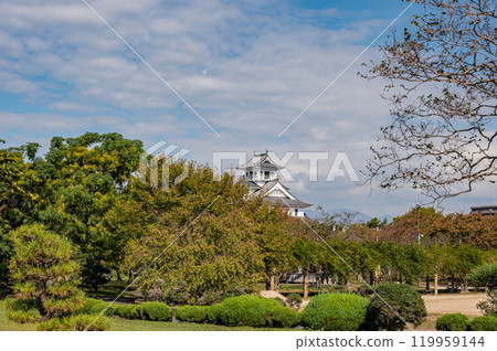 滋賀縣長濱市長濱城跡公園豐公園 滋賀縣長濱市長濱城跡公園豐公園 119959144