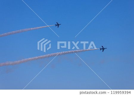 Blue impulse, corkscrew Blue impulse, corkscrew 119959394