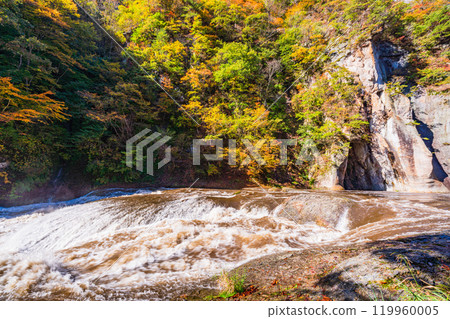 [Gunma Prefecture] Fukiware Falls during autumn 119960005
