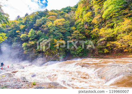 [Gunma Prefecture] Fukiware Falls during autumn 119960007
