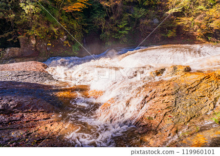 [Gunma Prefecture] Fukiware Falls during autumn 119960101