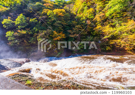 [Gunma Prefecture] Fukiware Falls during autumn 119960103