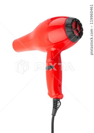 Hair dryer isolated 119960461