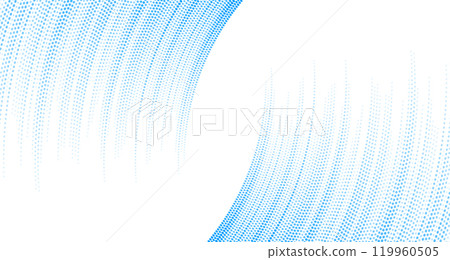 Bright blue minimal curved dotted lines abstract background Bright blue minimal curved dotted lines abstract background 119960505