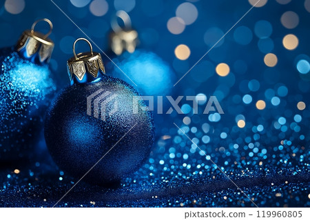 Christmas blue background 119960805