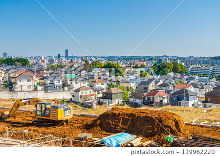 A reclaimed hilltop site overlooking Hachioji city A reclaimed hilltop site overlooking Hachioji city 119962220