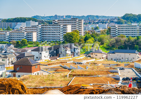 A reclaimed hilltop site overlooking Hachioji city 119962227